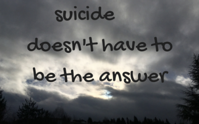 Suicide Does Not Have to be an Option
